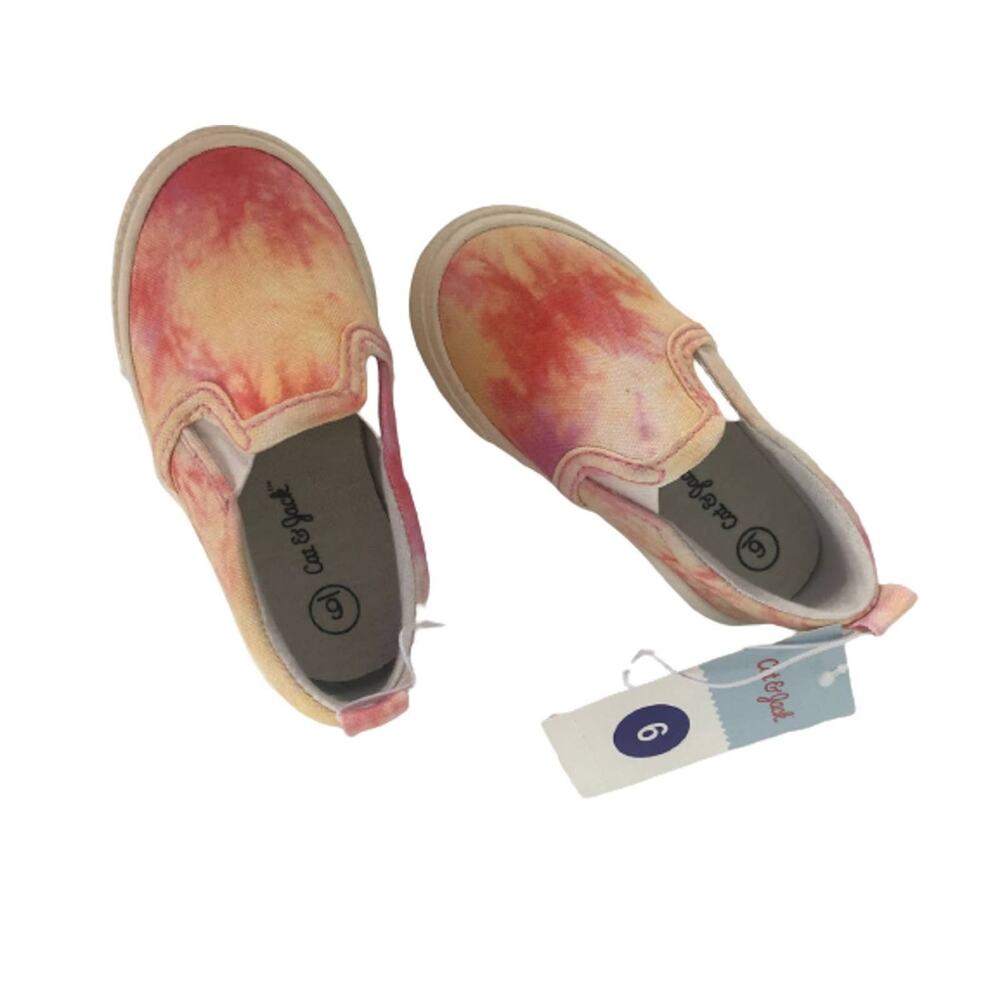 Cat & Jack toddler Girl’s Tie-Dye Slip-On Alexus Sneaker Size 6 NWT